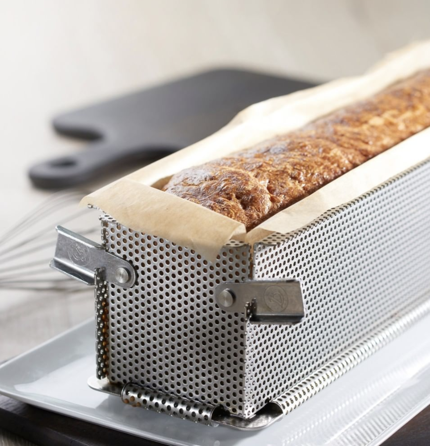 GEO Form 專業長條活動式帶孔烤模 / 法式傳統肉派指定模具 Pâté en Croûte