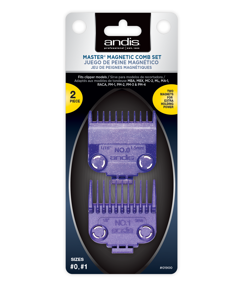 ANDIS 雙磁鐵公分套 (01900) - 1.5mm & 3mm 兩入