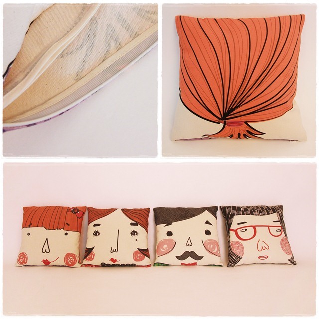 紅髮女孩好家在抱枕套(含枕心)