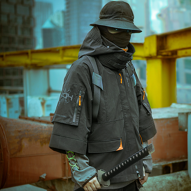 不作惡機能連帽判客道袍