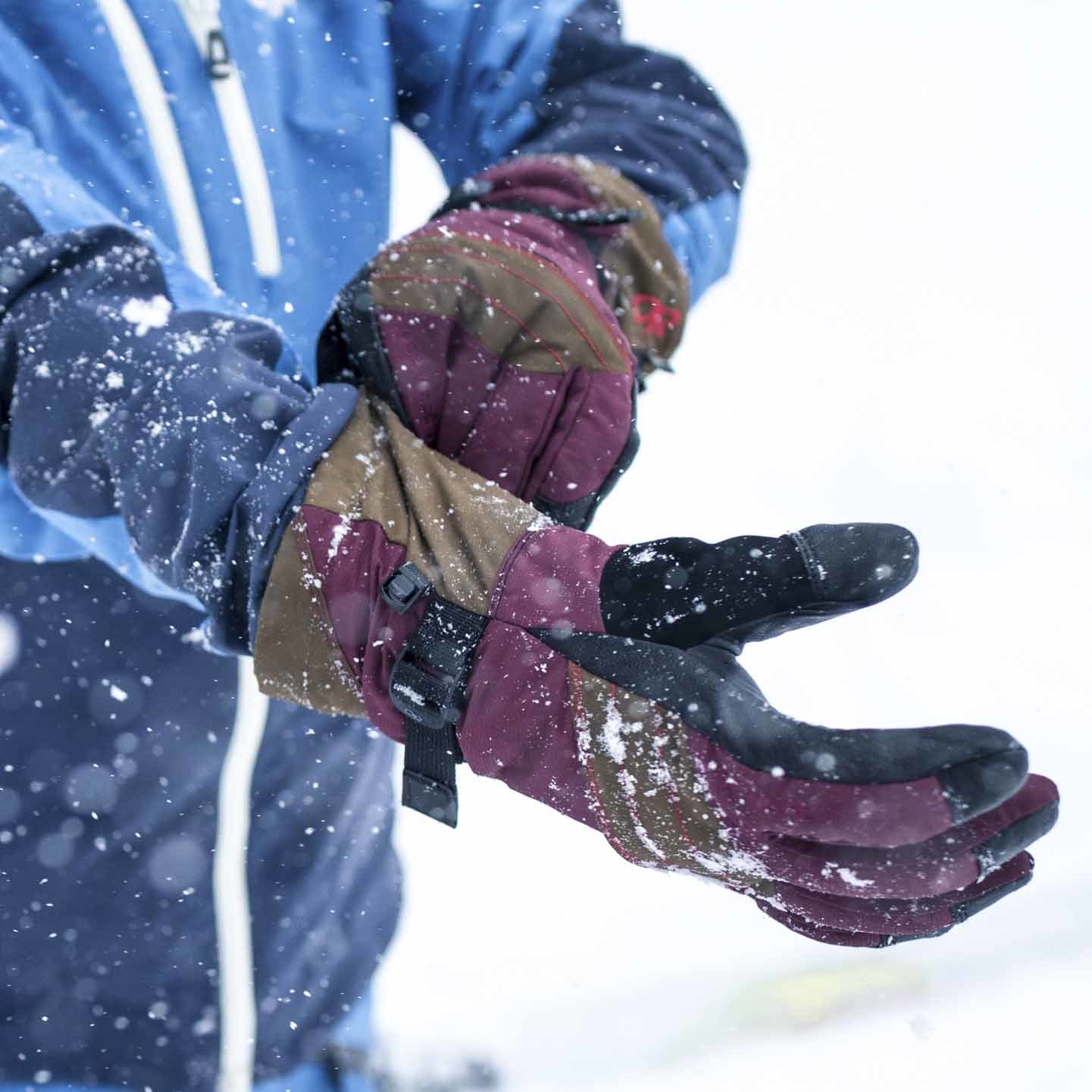Outdoor Research 女GORE-TEX防水滑雪保暖手套 [-21/-4℃] SOUTHBACK SENSOR 253950