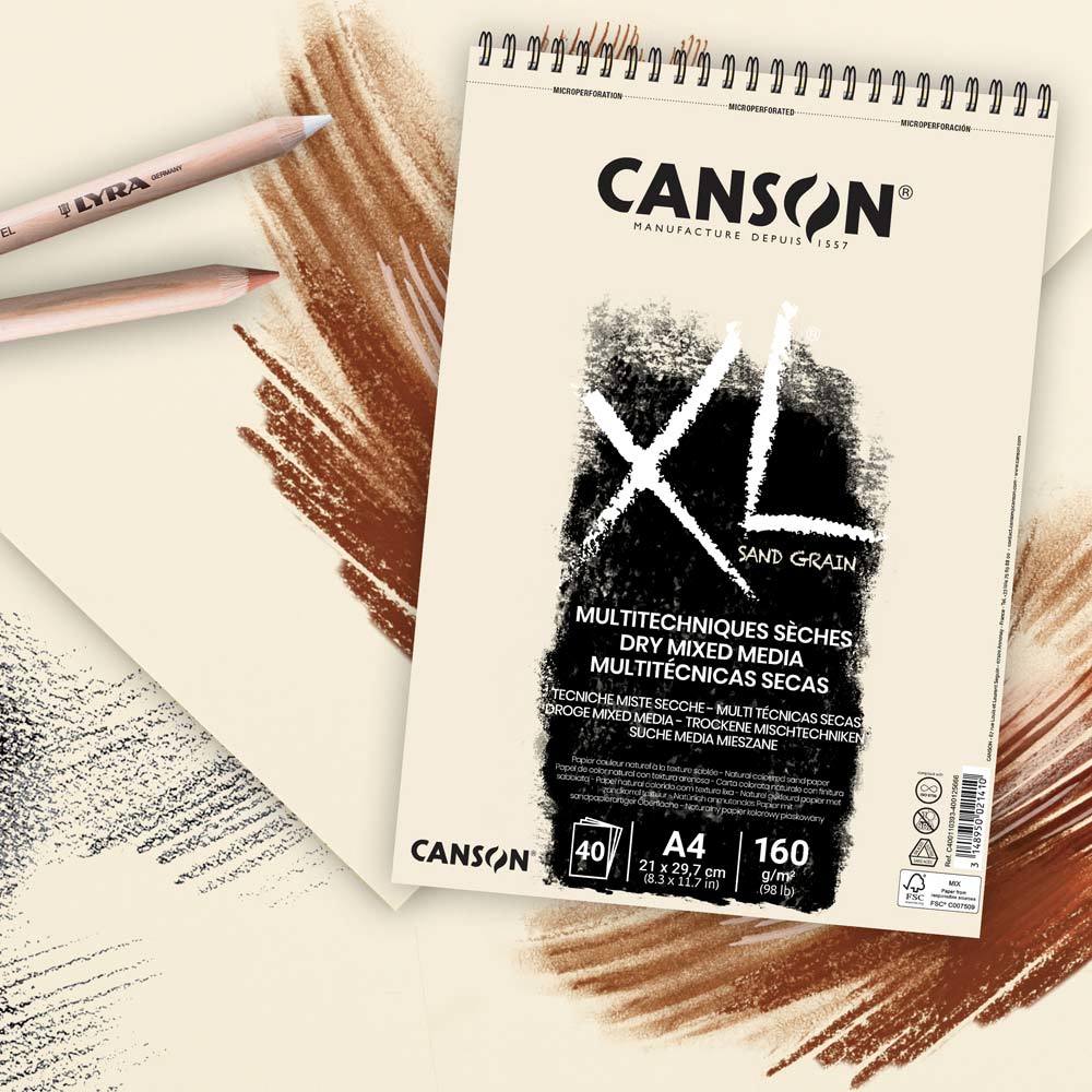 法國Canson康頌XL砂面繪圖紙-誠格美術ARTFANS
