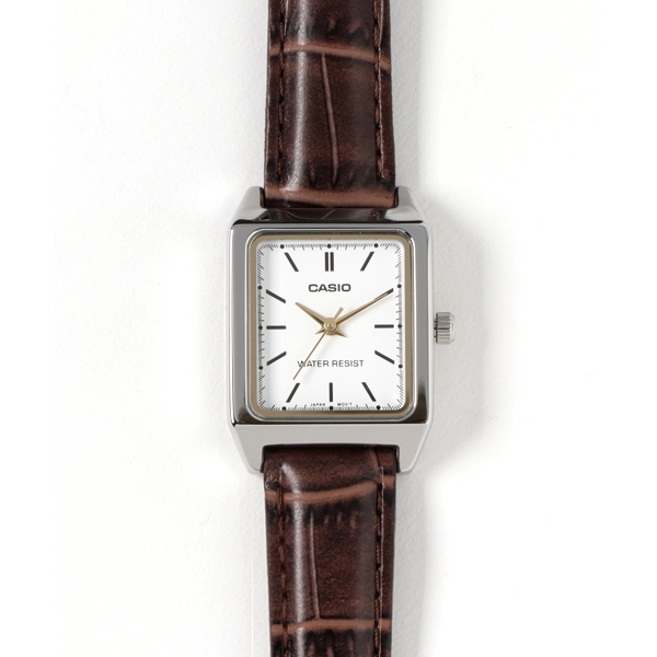 Casio LTP-V007L-7E2 22mm 女裝小方錶 皮帶錶 復古錶