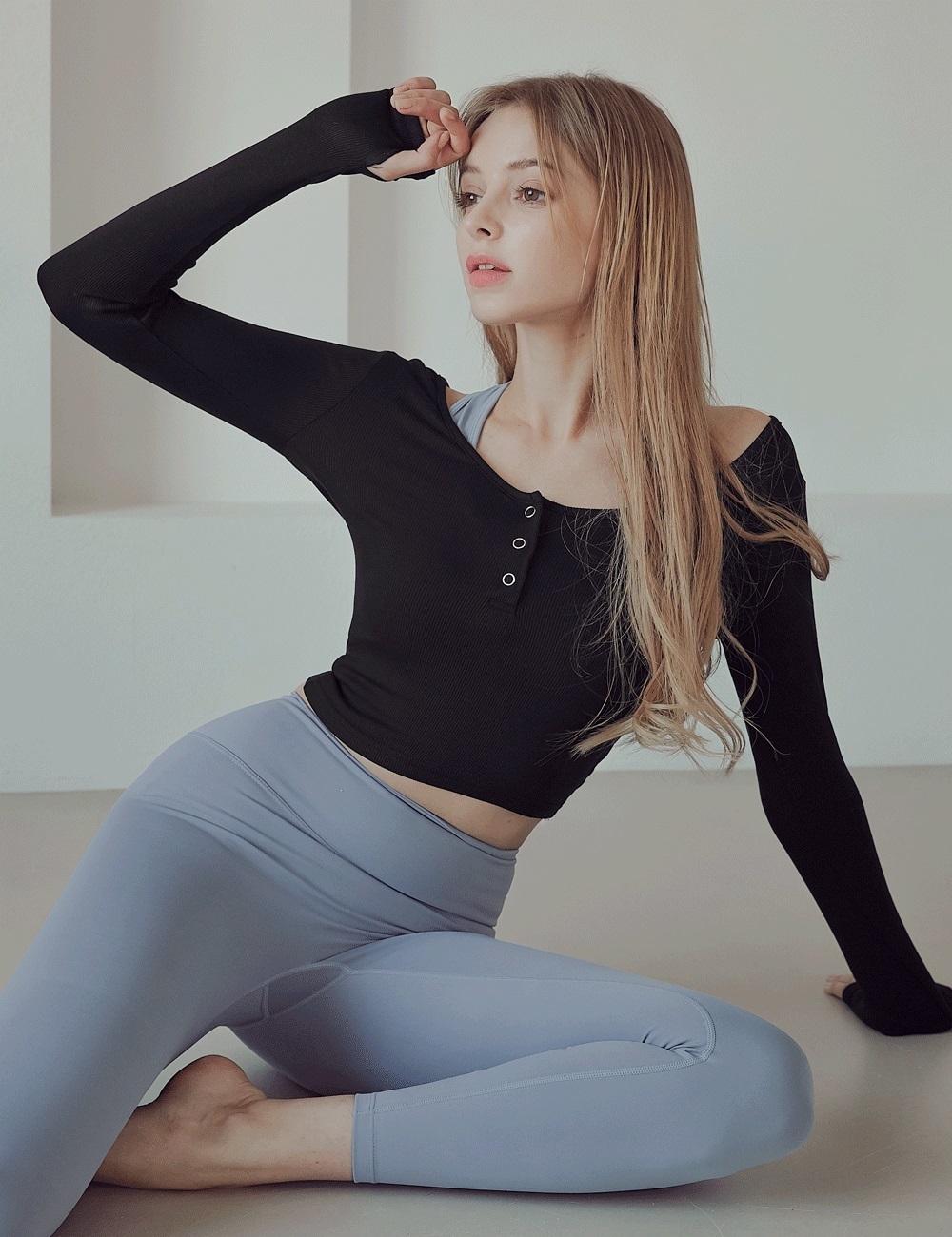 CONCHWEAR - Blanc Gorge 短身上衣