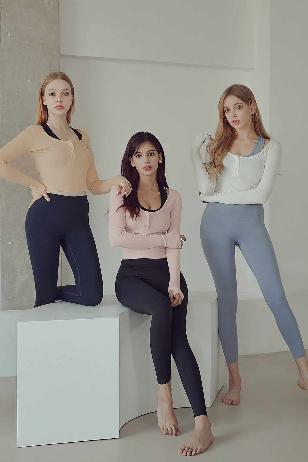 CONCHWEAR - Blanc Gorge 短身上衣