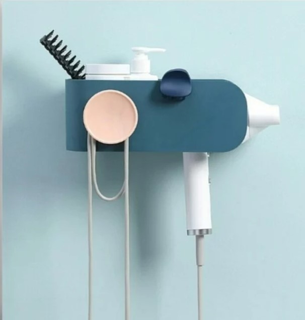 北歐時尚多功能吹風機架