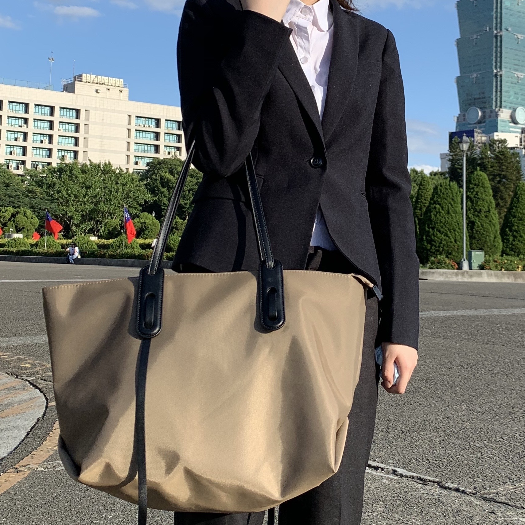 秋冬必備托特包