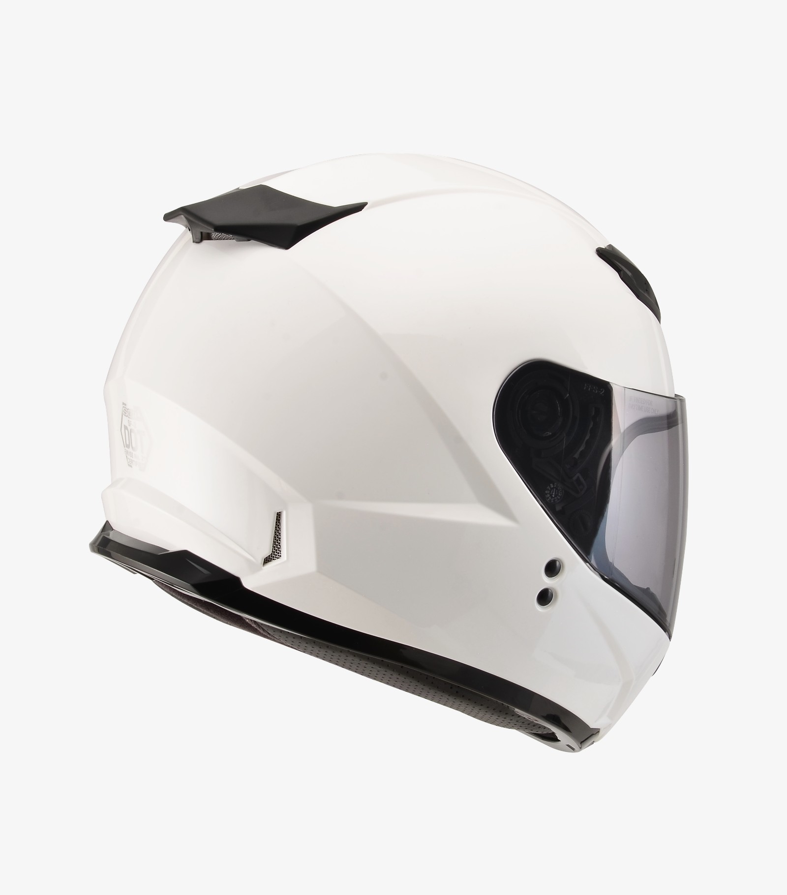 SOL SF-2 素色 亮白 全罩 雙D扣 女生