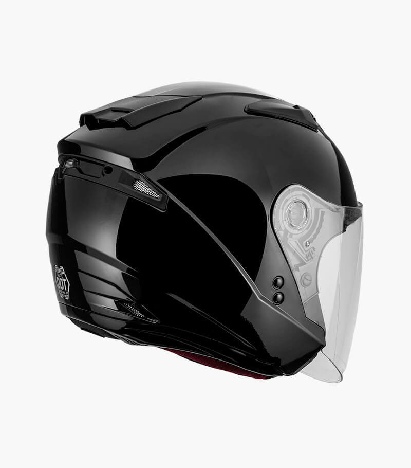 SOL  SO-7E 亮黑 3/4罩