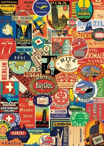 Bon Voyage 包裝紙/海報 ｜美國 Cavallini & Co