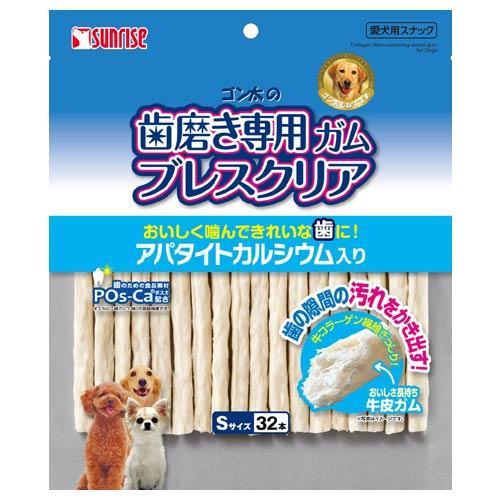 [特價$120/3包]*日本直送Sunrise 除口氣專用潔齒棒 高鈣纖維 S 32+8 本