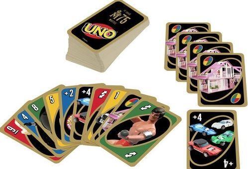 UNO 美泰兒 75週年紀念遊戲卡