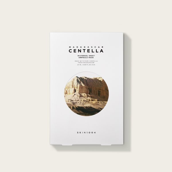 Skin1004 Madagascar Centella Watergel Sheet Ampoule Mask [5PCS]