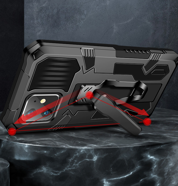 三星系列 金鎧甲支架防摔殼 【多功能強效防摔】支架、背夾、磁力吸附