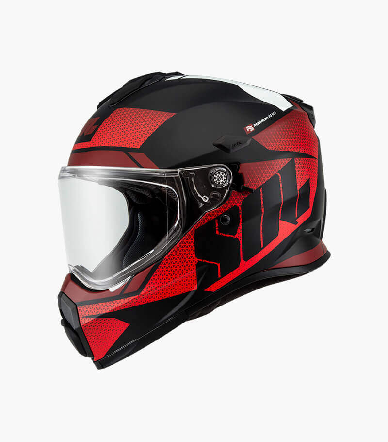 SOL SS-2P 太空漫遊 消光黑紅 多功能帽