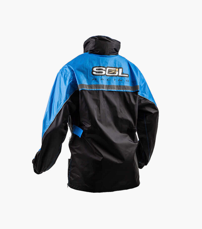 SOL SR-5 兩截式雨衣 藍色