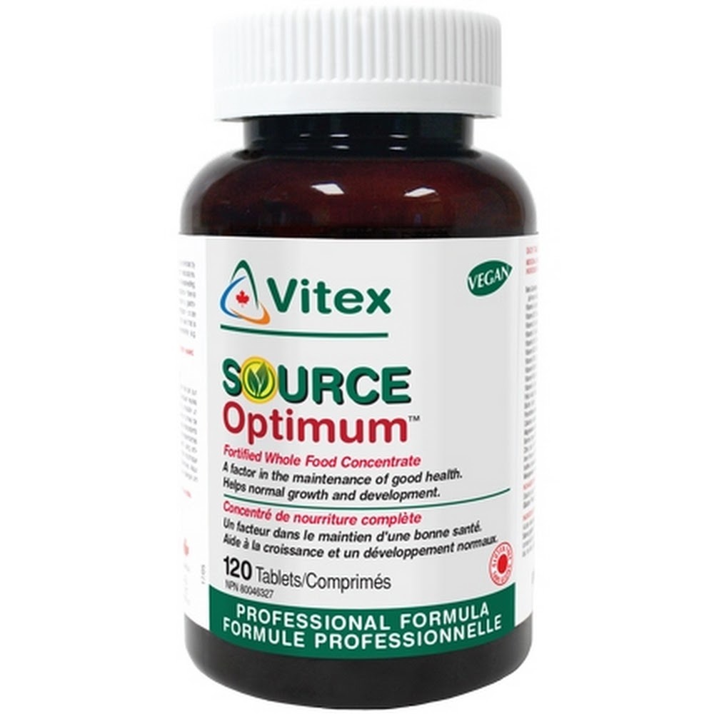 安迅康-每日多維營養素片120粒膠囊 Source Optimum【正品】✔包含大自然中營養最豐富的綠色食品 ✔一種先進而且有科學根據的均衡營養配方