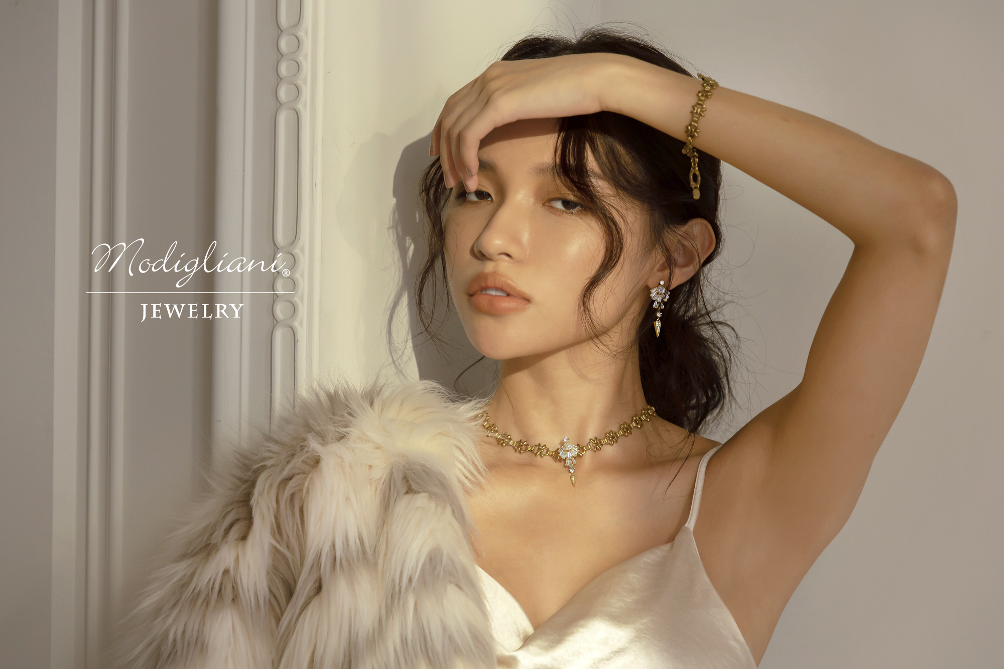 黃銅飾品, 項鍊, 飾品, 黃銅, 鋯石, 個性,華麗,