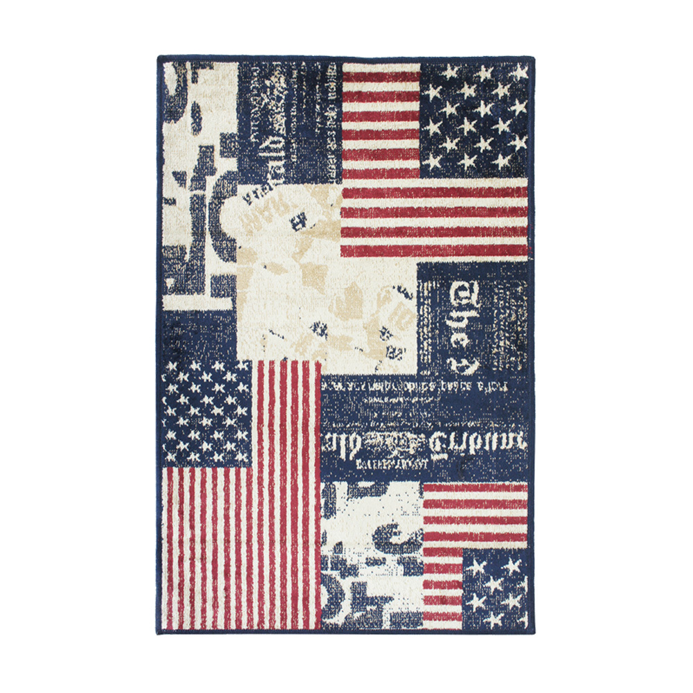 工業風進口風格絲毯 (50x70cm) _A06