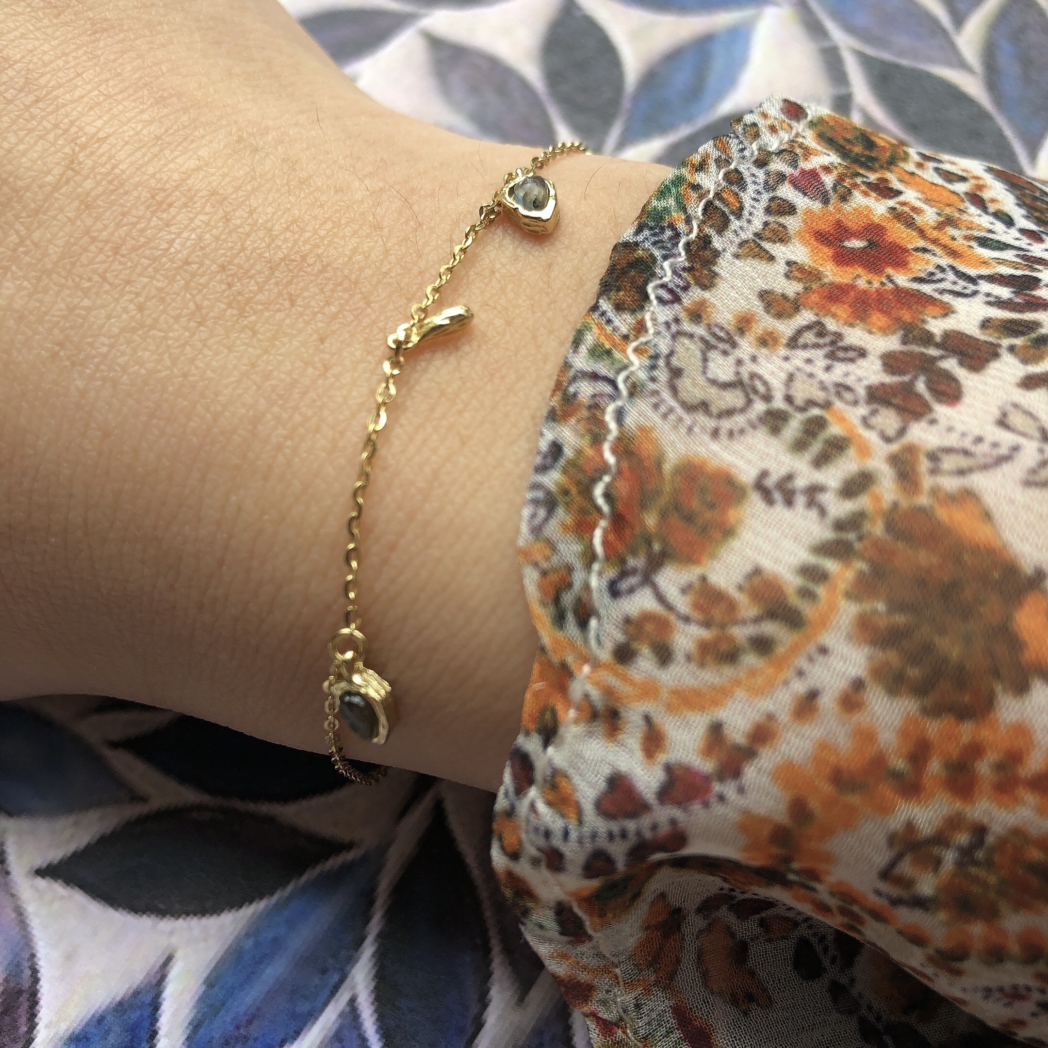 Silver/銀河隕石手鍊