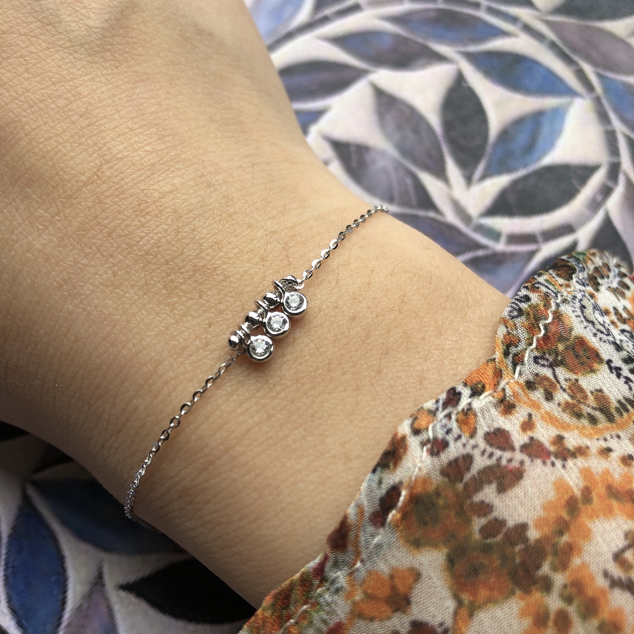 Silver/小星球手鍊