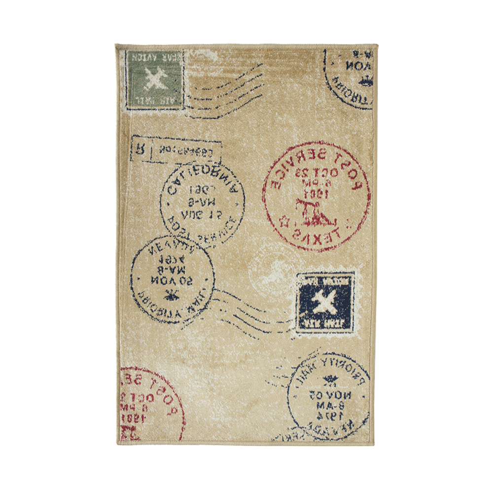 工業風進口風格絲毯 (50x70cm) _A11