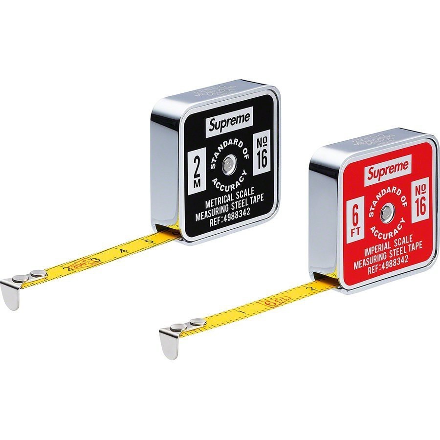 SUPREME Penco Tape Measure  捲尺 紅/黑