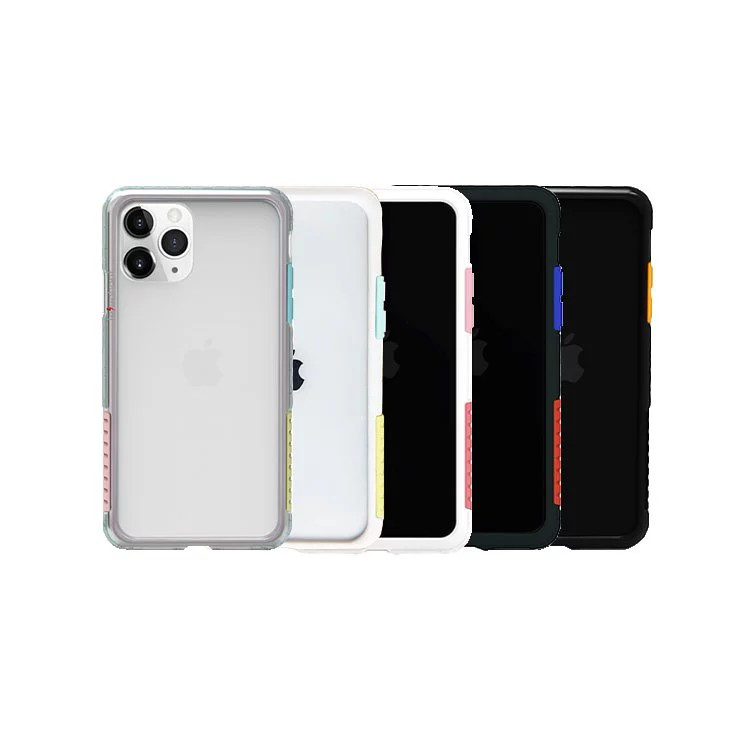 清倉優惠【太樂芬TELEPHANT】iPhone12系列NMDer抗汙防摔邊框手機殼