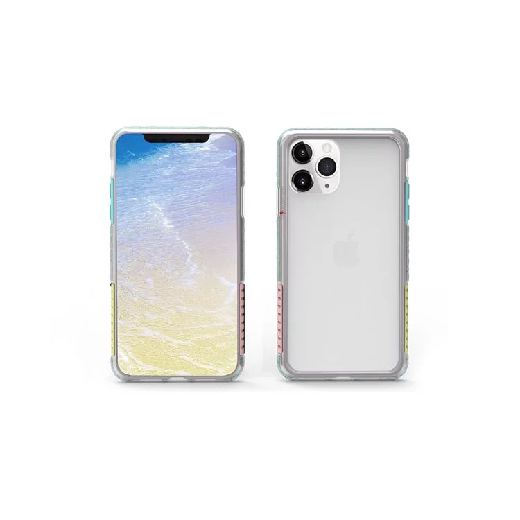 清倉優惠【太樂芬TELEPHANT】iPhone12系列NMDer抗汙防摔邊框手機殼