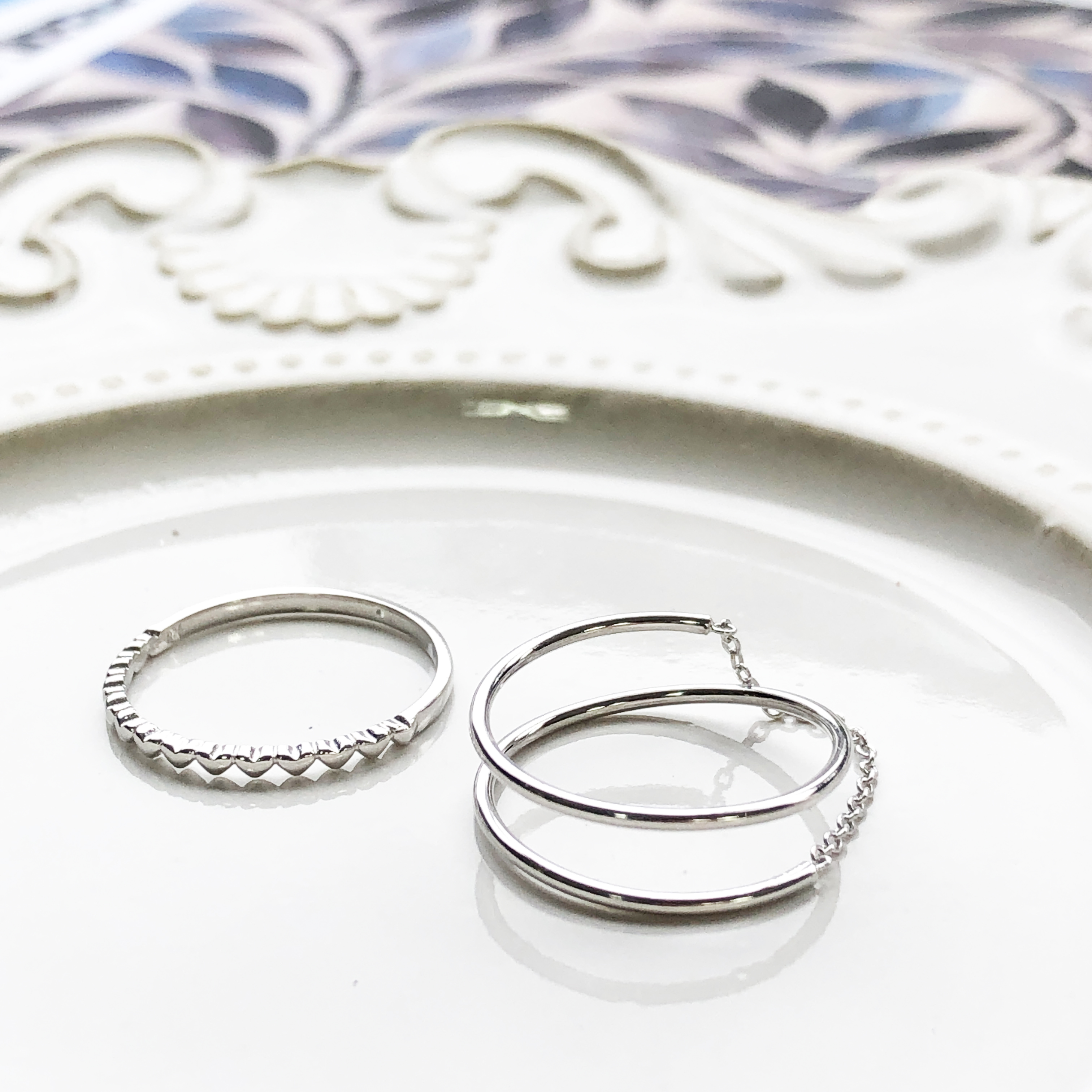 Silver/銀河穿梭戒指