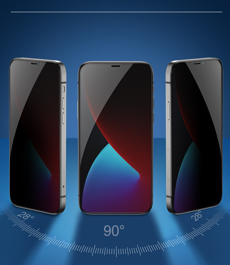 【終身保固換新】 iPhone 16系列15系列14系列13系列12系列 防窺康寧滿版玻璃貼