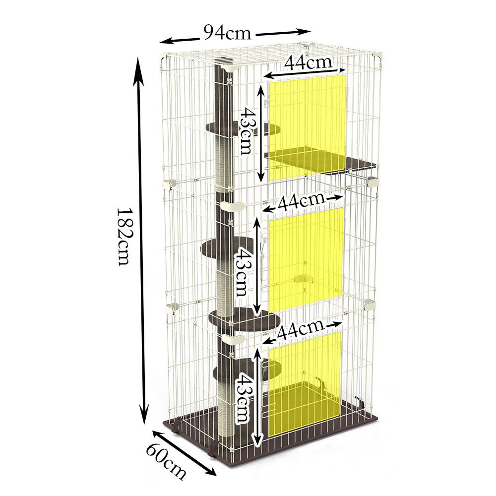 【Marukan】MK 三層跳台貓籠 -CT-525
