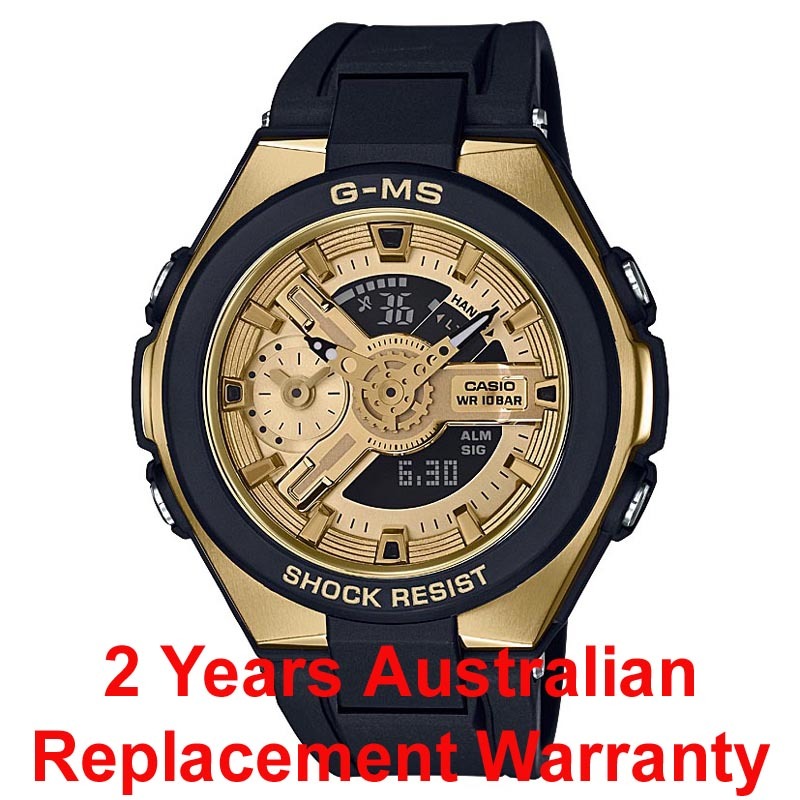 Buy Baby-G G-MS MSG-400G-1A2 Yellow Gold x Black Watch