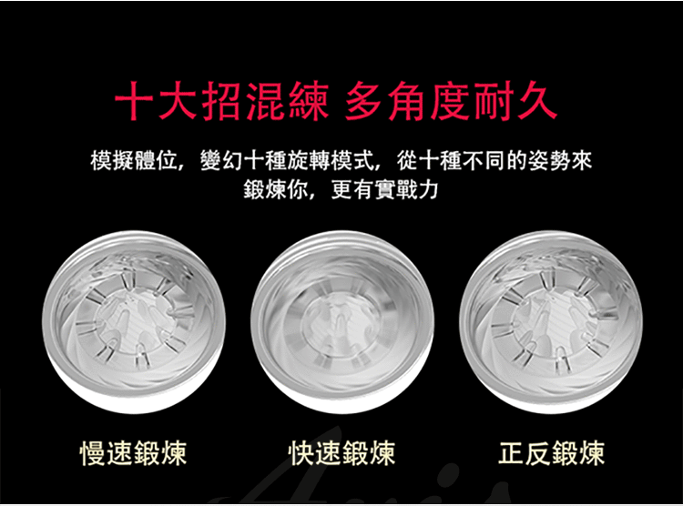 Leten 小酒瓶 10頻旋轉 延緩久戰訓練器 自慰飛機杯旋轉模式介紹