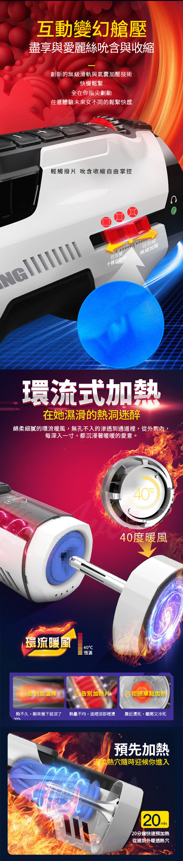 Leten 未來艙708 自動快速抽插機 PRO款