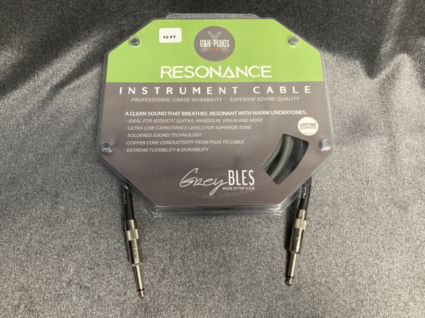 G&H Cables 綠標 Resonance Cable 導線 木吉他 推薦使用