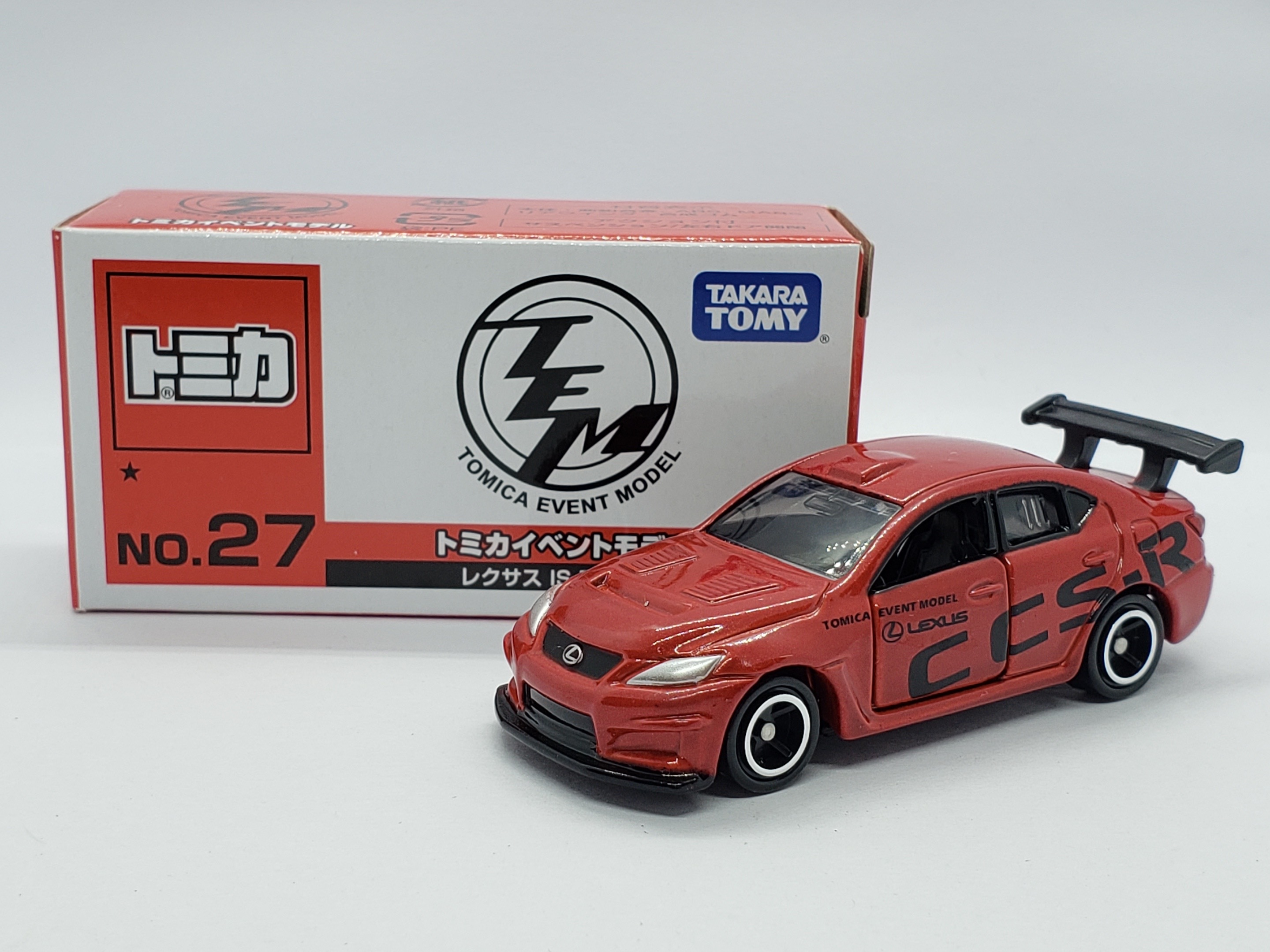 Tomica Expo Event Model No. 27 Lexus IS F CCSR
