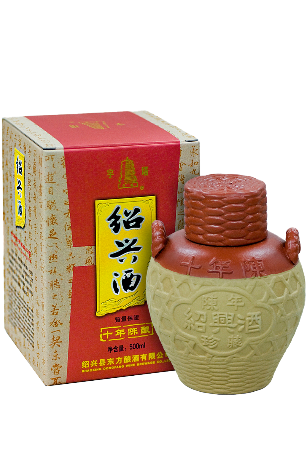 越洲花雕十年壇裝 500mL