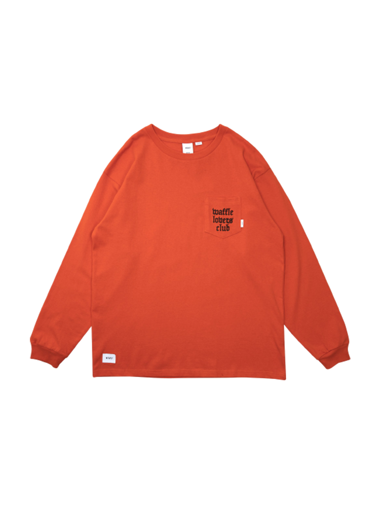 Vans x WTAPS Long-Sleeve T-Shirt 橘紅 | HOLIC 火客潮流精品認證電商