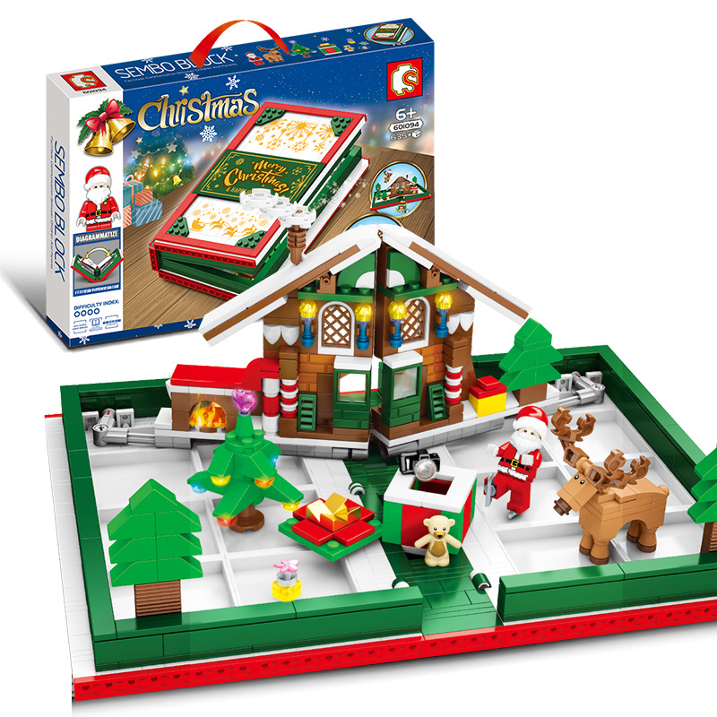 Christmas Themed Pop Up Book Build NO BOX SB601094