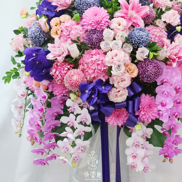 花璨圓滿 I 高架花籃  SF200810