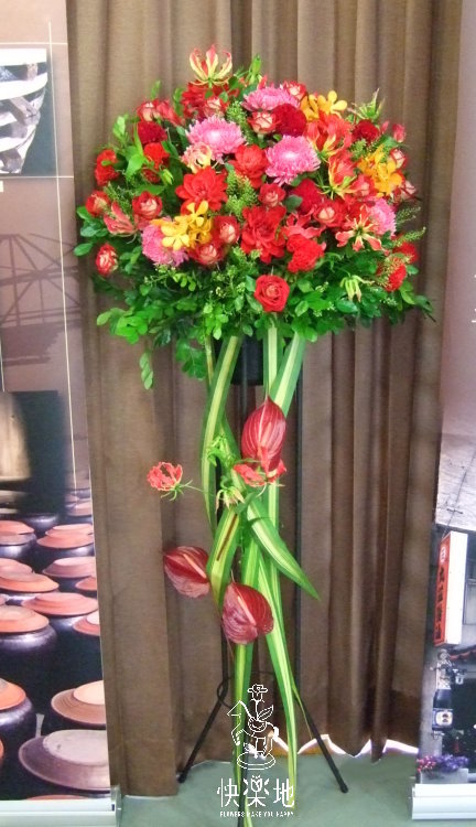 紅運流轉 I 高架花籃  SF200312
