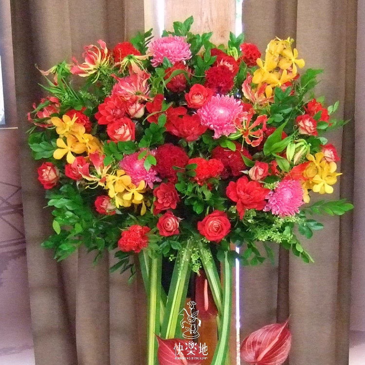 紅運流轉 I 高架花籃  SF200312