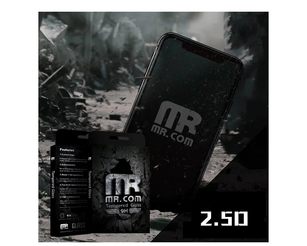 (亮2.5D) Mr.com Apple iPhone 12/Pro(6.1吋) 康寧滿版