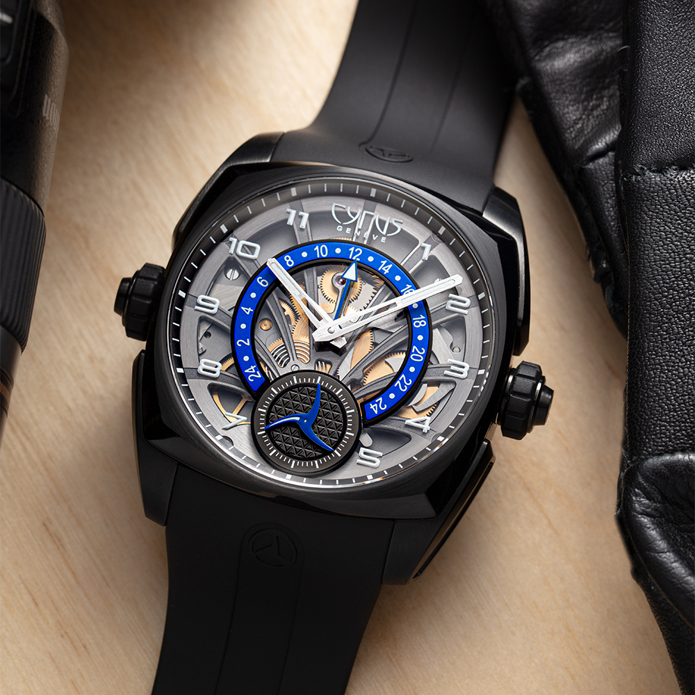 Klepcys GMT Retrograde | 黑色DLC鈦金屬款