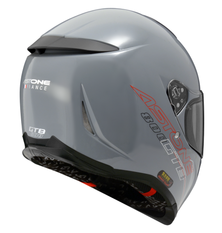 ASTONE GTB800 素色 水泥灰 全罩 雙鏡片 雙D扣