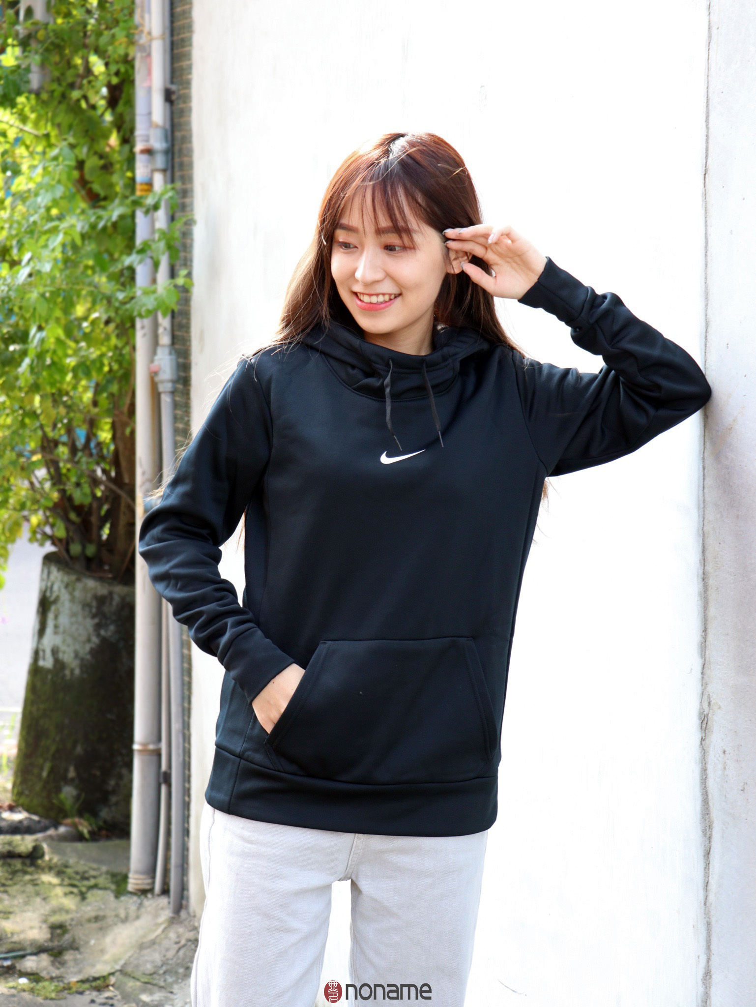 🎄聖誕限定優惠🎄 NIKE Nsw 基本款 胸口 小勾 帽Tee 長袖