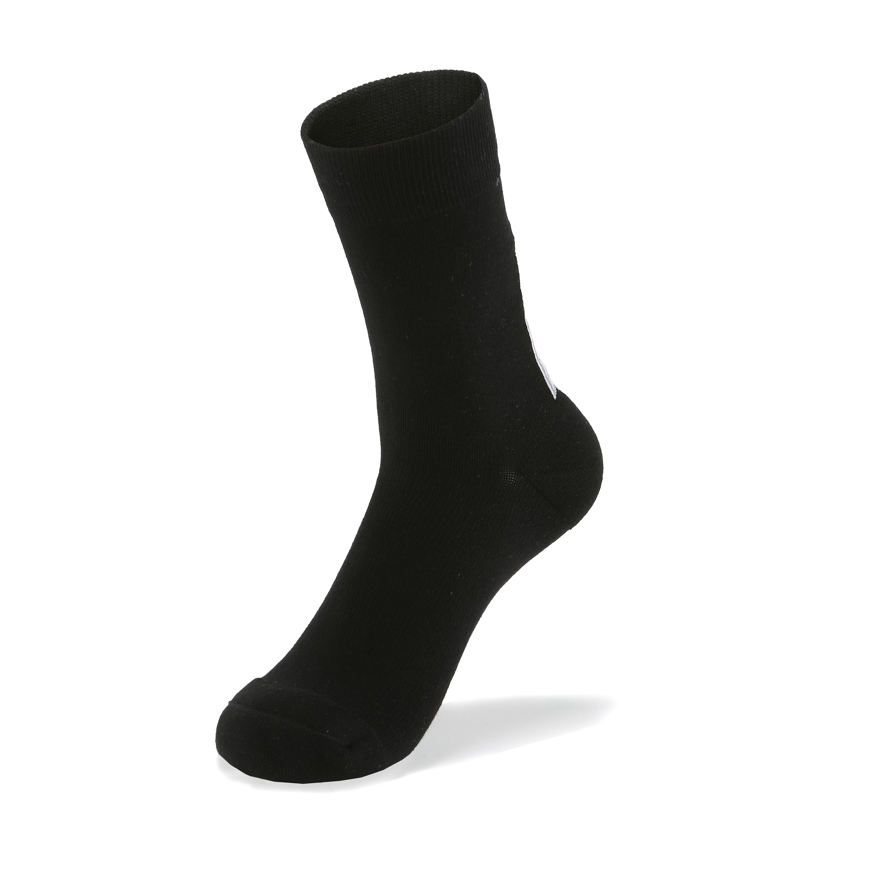 純 · 烏漆黑｜經典設計師款．壓力3/4襪