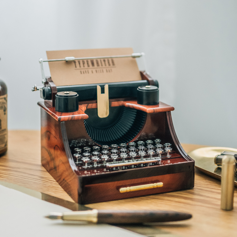 Retro Typewriter Music Box Life WareHouse