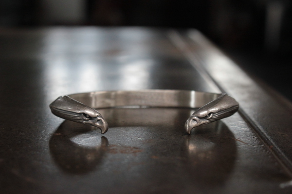 FCB-10 雙鷹臉手鐲